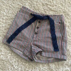 The Korner Retro Stripe Shorts Size 8